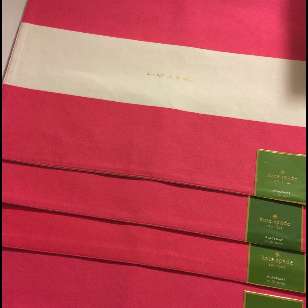 Kate Spade Placemat “MAKE IT SPICY” SET4